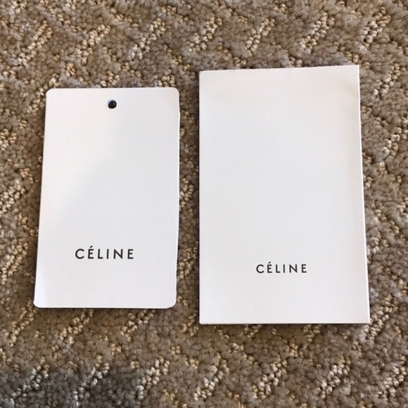 Vintage Celine Gray Leather Tri-Fold Wallet EUC - Picture 6 of 6